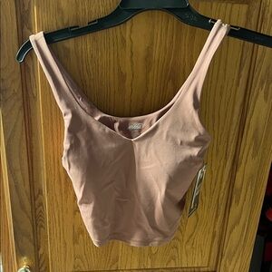 Avia Dusty Pink Camisole Tank - built in bra